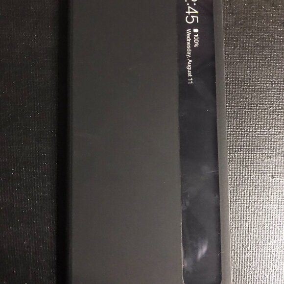 Samsung - S-View Flip Cover for Galaxy S21 - Black - Picture 3 of 6